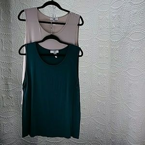 Two Moa Moa Woman Tank Tops